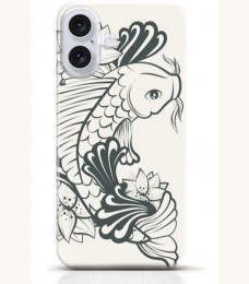 Fish iPhone 16 Plus case Style 4