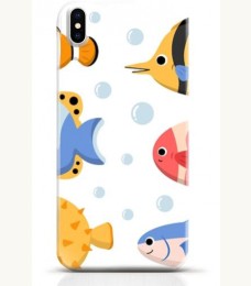 Fish iPhone XS case Style 1
