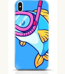 Fish iPhone XS Max case Style 15