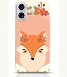 Fox iPhone 16 case Style 17
