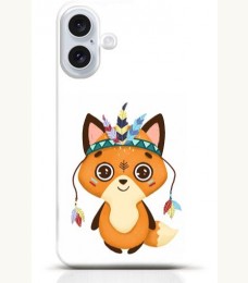 Fox iPhone 16 case Style 18