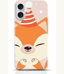 Fox iPhone 16 Plus case Style 10