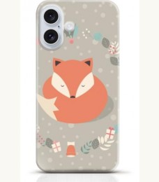 Fox iPhone 16 Plus case Style 13