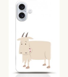 Goat iPhone 16 Plus case Style 1
