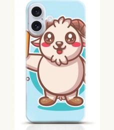 Goat iPhone 16 Plus case Style 15