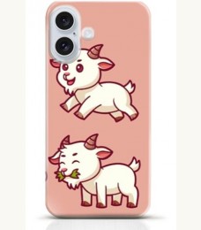 Goat iPhone 16 Plus case Style 16