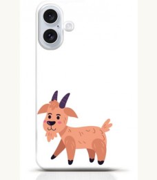 Goat iPhone 16 Plus case Style 17