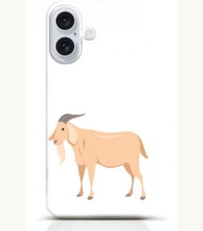 Goat iPhone 16 Plus case Style 2