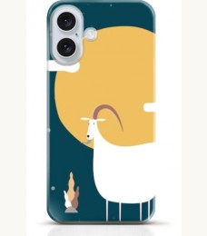 Goat iPhone 16 Plus case Style 4