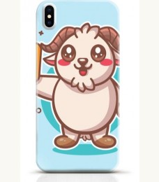 Goat iPhone XS Max case Style 15