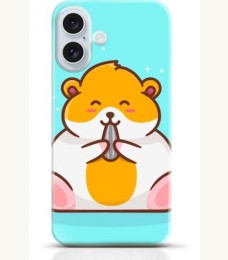 Hamster iPhone 16 case Style 22
