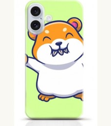 Hamster iPhone 16 case Style 24