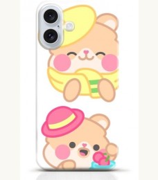 Hamster iPhone 16 case Style 5
