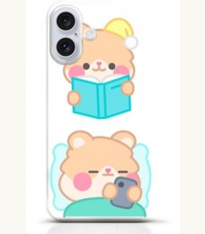 Hamster iPhone 16 case Style 6