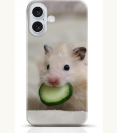 Hamster iPhone 16 case Style 7