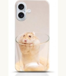 Hamster iPhone 16 Plus case Style 18