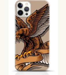 Hawk iPhone 15 Pro case Style 16
