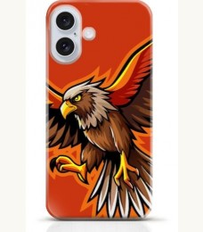 Hawk iPhone 16 Plus case Style 15