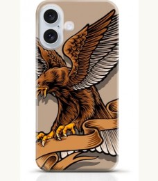 Hawk iPhone 16 Plus case Style 16