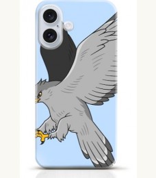 Hawk iPhone 16 Plus case Style 18