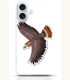 Hawk iPhone 16 Plus case Style 5