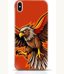 Hawk iPhone XS Max case Style 15