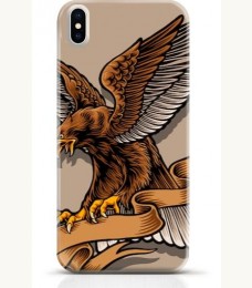 Hawk iPhone XS Max case Style 16