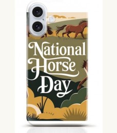 Horse iPhone 16 case Style 14