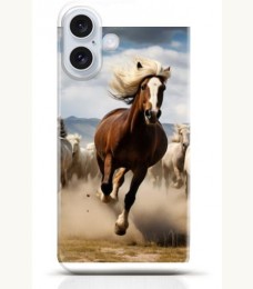 Horse iPhone 16 Plus case Style 1