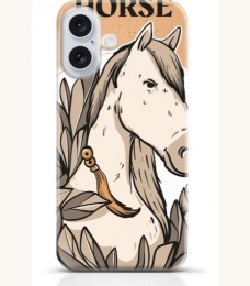 Horse iPhone 16 Plus case Style 21