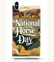 Horse iPhone XS Max case Style 14