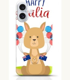 Kangaroo iPhone 16 case Style 18