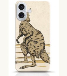 Kangaroo iPhone 16 case Style 24