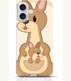 Kangaroo iPhone 16 Plus case Style 10