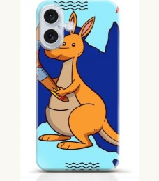 Kangaroo iPhone 16 Plus case Style 11