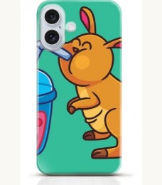 Kangaroo iPhone 16 Plus case Style 13