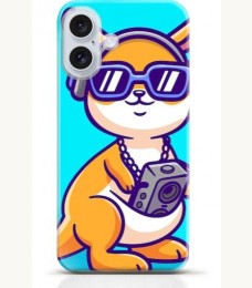 Kangaroo iPhone 16 Plus case Style 16