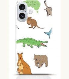 Kangaroo iPhone 16 Plus case Style 3