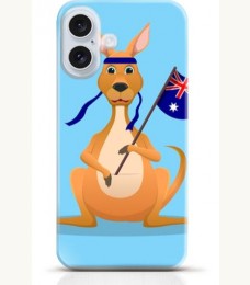 Kangaroo iPhone 16 Plus case Style 8