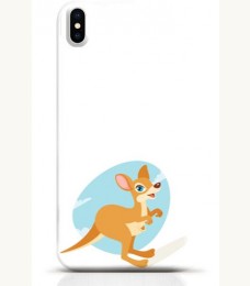 Kangaroo iPhone XS case Style 5