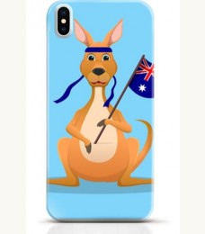 Kangaroo iPhone XS case Style 8