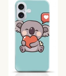 Koala iPhone 16 case Style 18