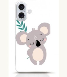 Koala iPhone 16 Plus case Style 16
