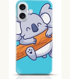 Koala iPhone 16 Plus case Style 23