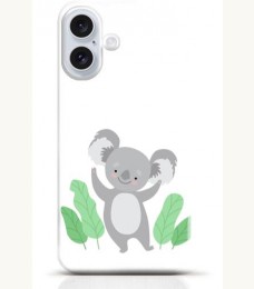 Koala iPhone 16 Plus case Style 25