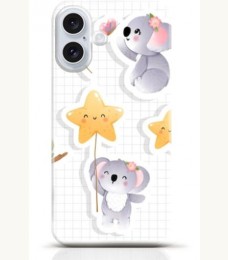 Koala iPhone 16 Plus case Style 6