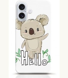Koala iPhone 16 Plus case Style 8