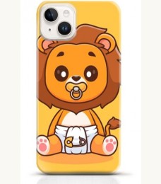 Lion iPhone 13 mini case Style 17