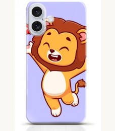 Lion iPhone 16 case Style 14