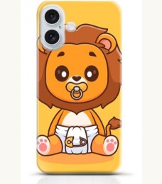 Lion iPhone 16 case Style 17